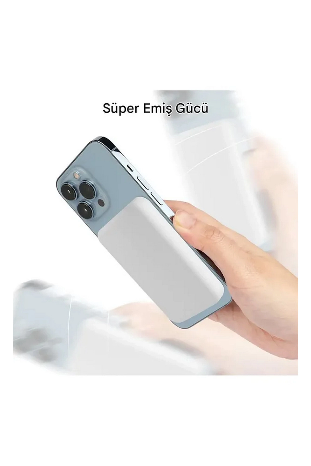Magsafe 10000 Mah Powerbank Taşınabilir Kablosuz Şarj Cihazı Iphone Uyumlu Wireless