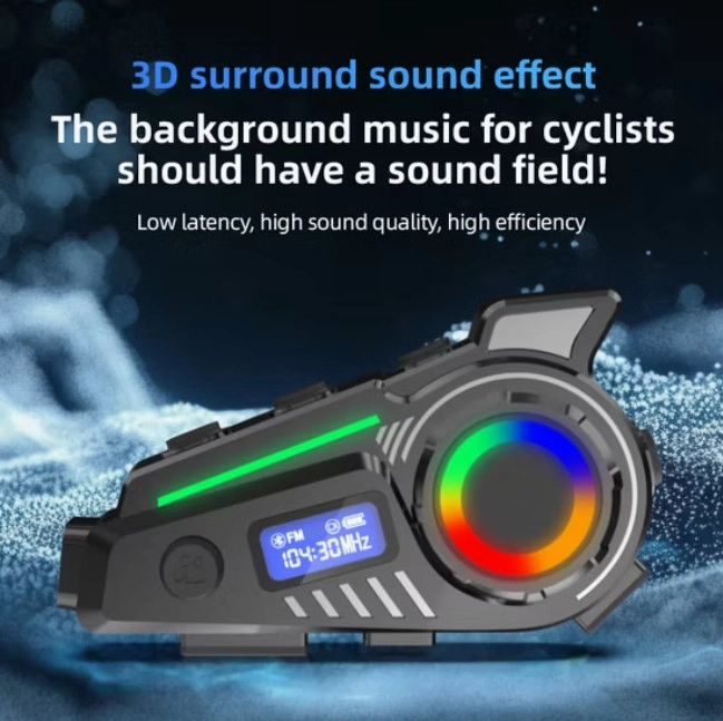 K19 Kameralı Motosiklet Kask Bluetooth Kulaklık Su Geçirmez Intercom Radyolu hafıza kartlı  