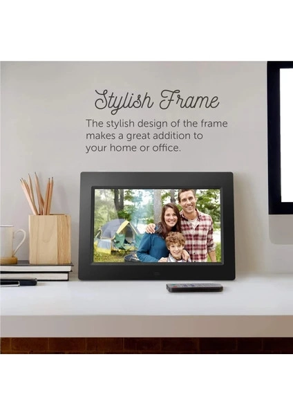 Vothoon 10-inç Lcd Ekran Dijital Fotoğraf Çerçevesi