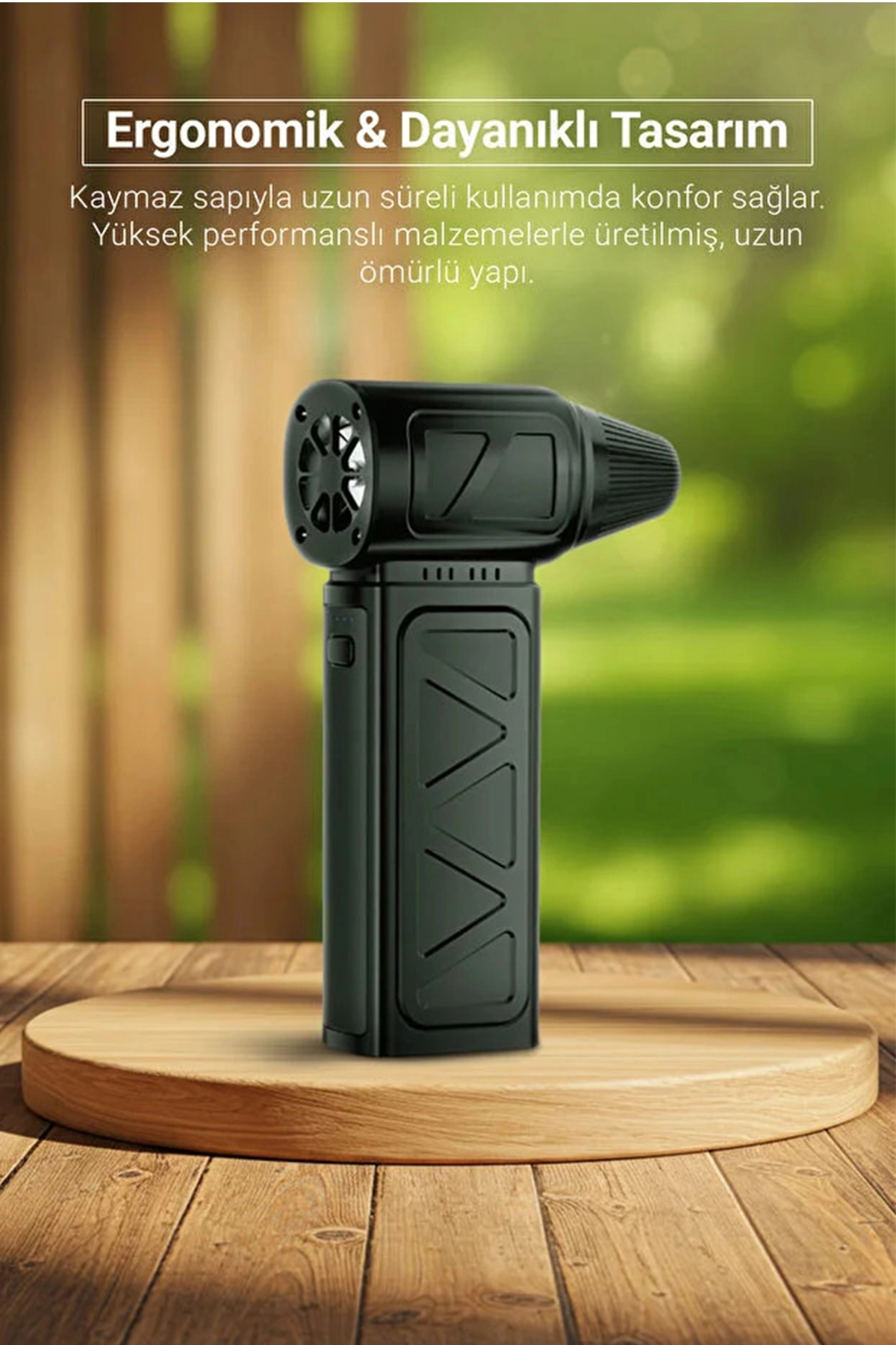 Mini Turbo Fan 130.000 RPM Şarjlı 8000 Mah Batarya 4 Vitesli Taşınabilir Elektrikli Hava Üfleyici Kompresörü