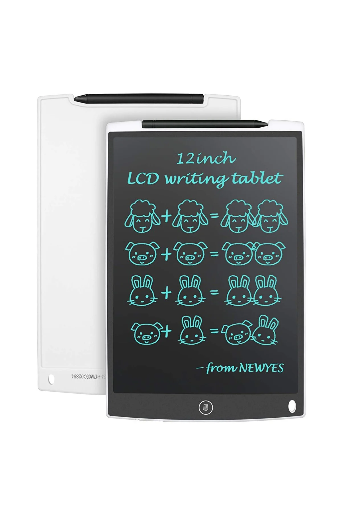 Vothoon 12 Inc Writing Lcd Grafik Dijital Kalemli Çizim Tableti Yazı Tahta Not Yazma Eğitim Tableti