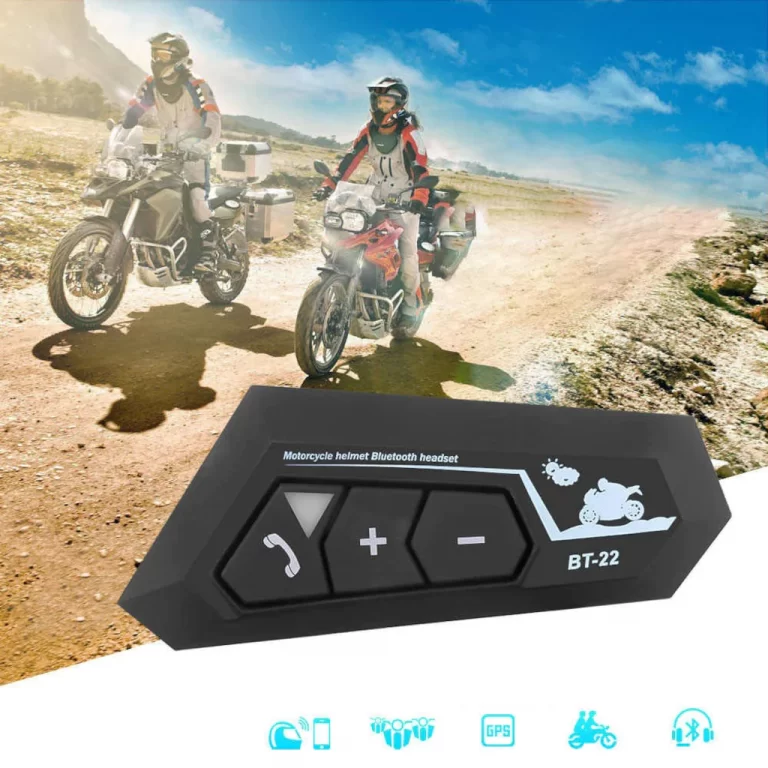 Vothoon BT22 Kask Kulaklık Bluetooth Motosiklet Kulaklık 5.0 Bluetooth Interkom Motorsiklet Kulaklık