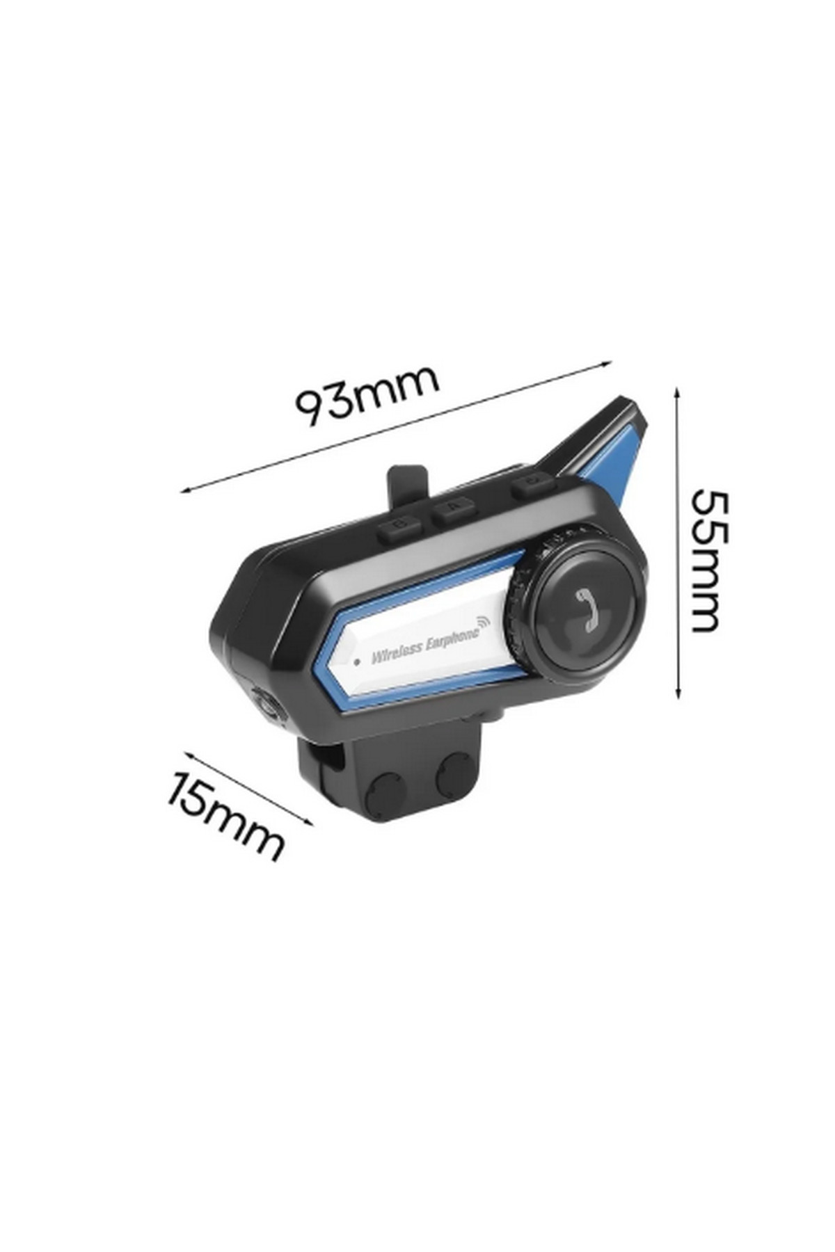 Vothoon Bt31 Kask Kulaklık Bluetooth 5.0 Motosiklet Interkom Su Geçirmez Kablosuz Kulaklık