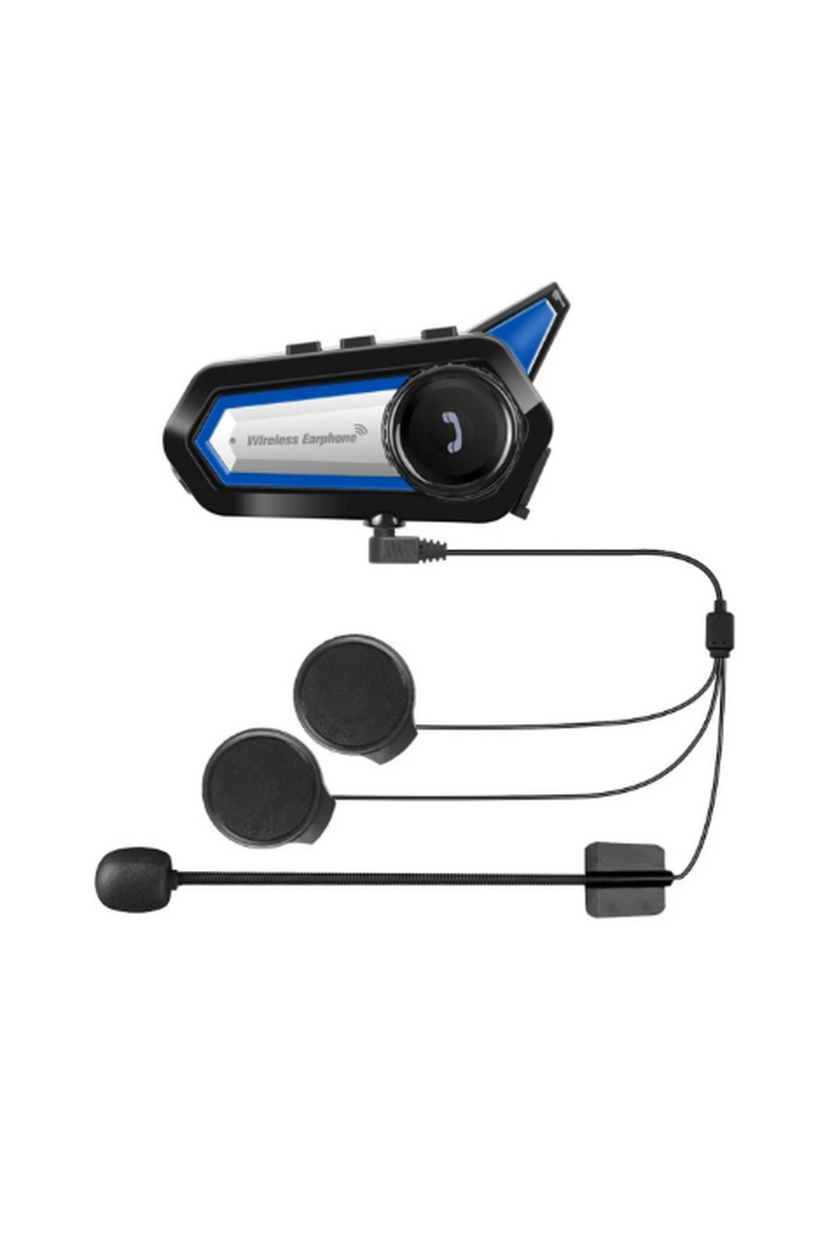 Vothoon Bt31 Kask Kulaklık Bluetooth 5.0 Motosiklet Interkom Su Geçirmez Kablosuz Kulaklık