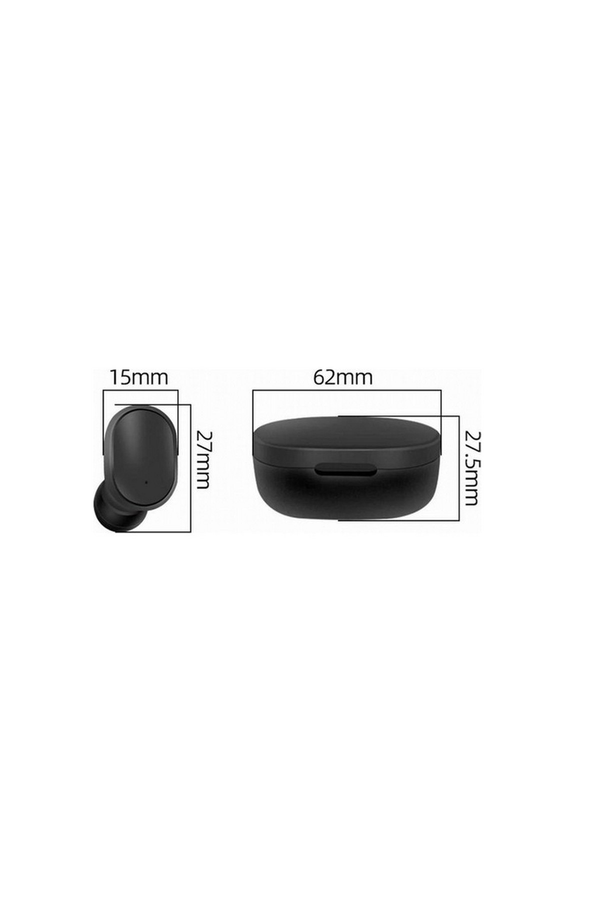 Vothoon E6S Kablosuz Kulaklık Dijital Göstergeli Bluetooth Kulaklık 5.0
