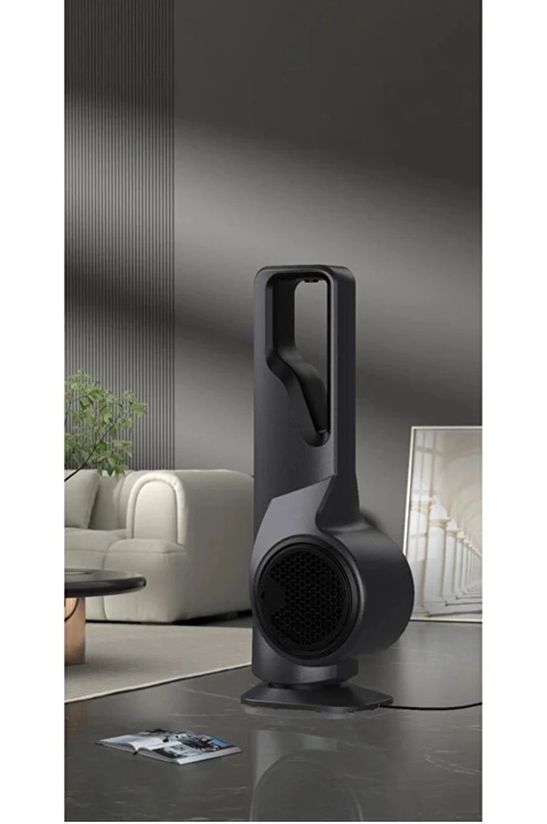 Turbo Smart Akıllı Fan Led Ekranlı Kumandalı 90° Hareketli Serinletici Soğutucu Kule tipi Vantilatör