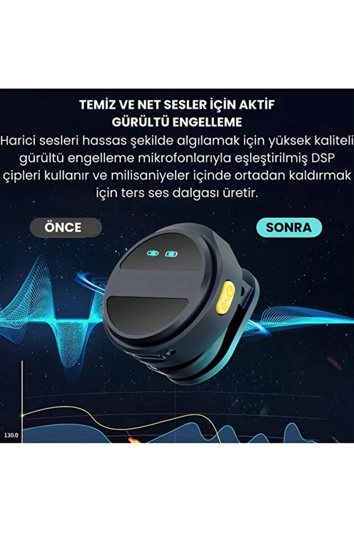  2 Adet Profesyonel Kablosuz Yaka Mikrofonu Typce uyumlu Manyetik Klipsli
