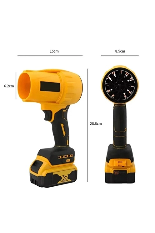 AHV-18 Turbo Hava Üfleyici | 4 Kademe Hız | 21V 431W Kablosuz Blower | 32.000 RPM’’