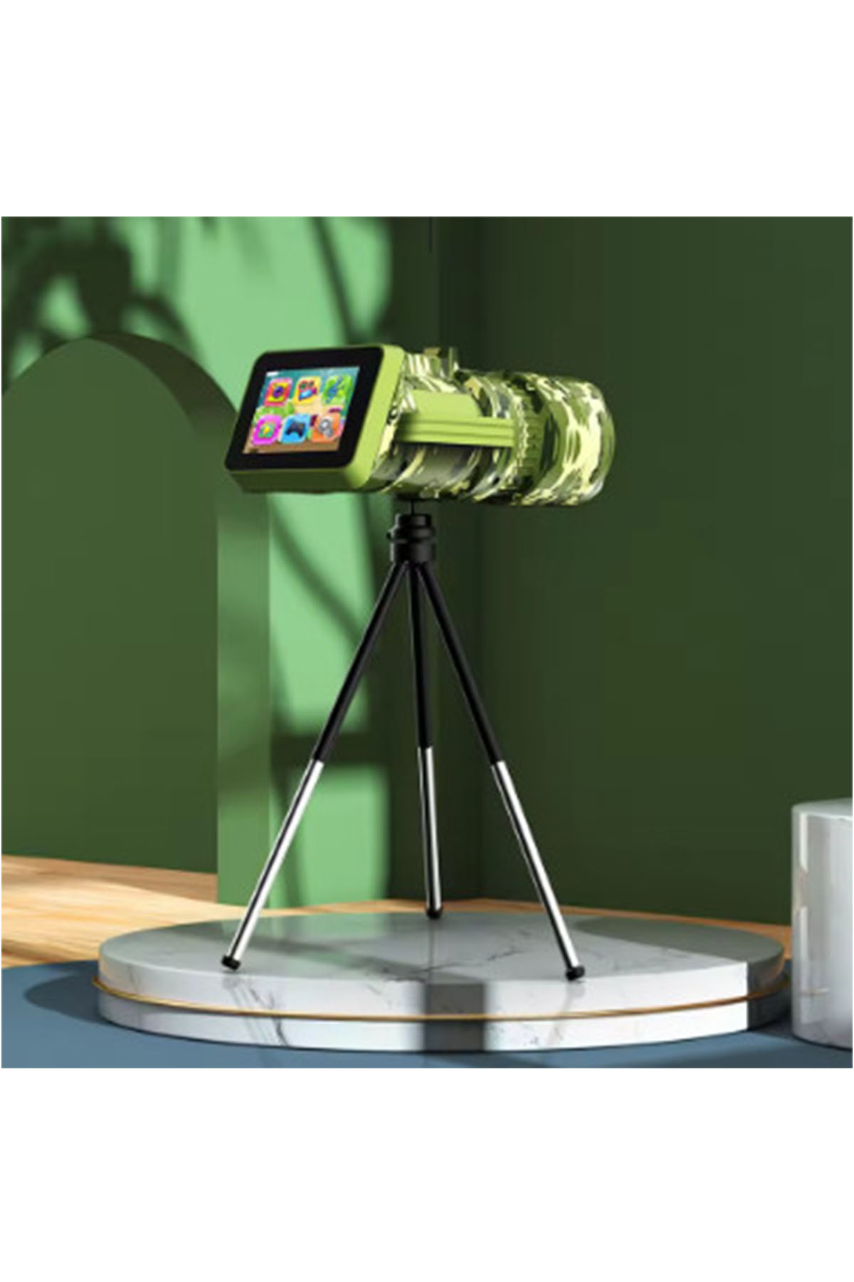 Digital Dürbün 8,0 Megapixel, 2.0 LCD HD Uzun Menzilli Taşınabilir 1080Px720P Tripodlu Dürbün