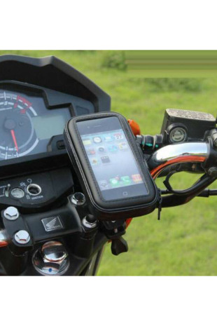 Motorsiklet Su Geçirmez Telefon Kılıfı Telefon Tutucu 7 İnç XL