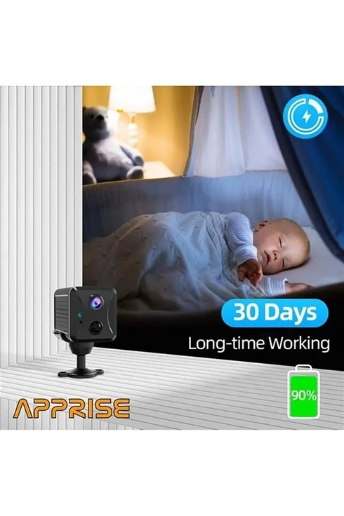  Mini Ip Kamera Sensörlü Algılamalı Sesli Konuşmalı 1080p Hd Wifi Kamera