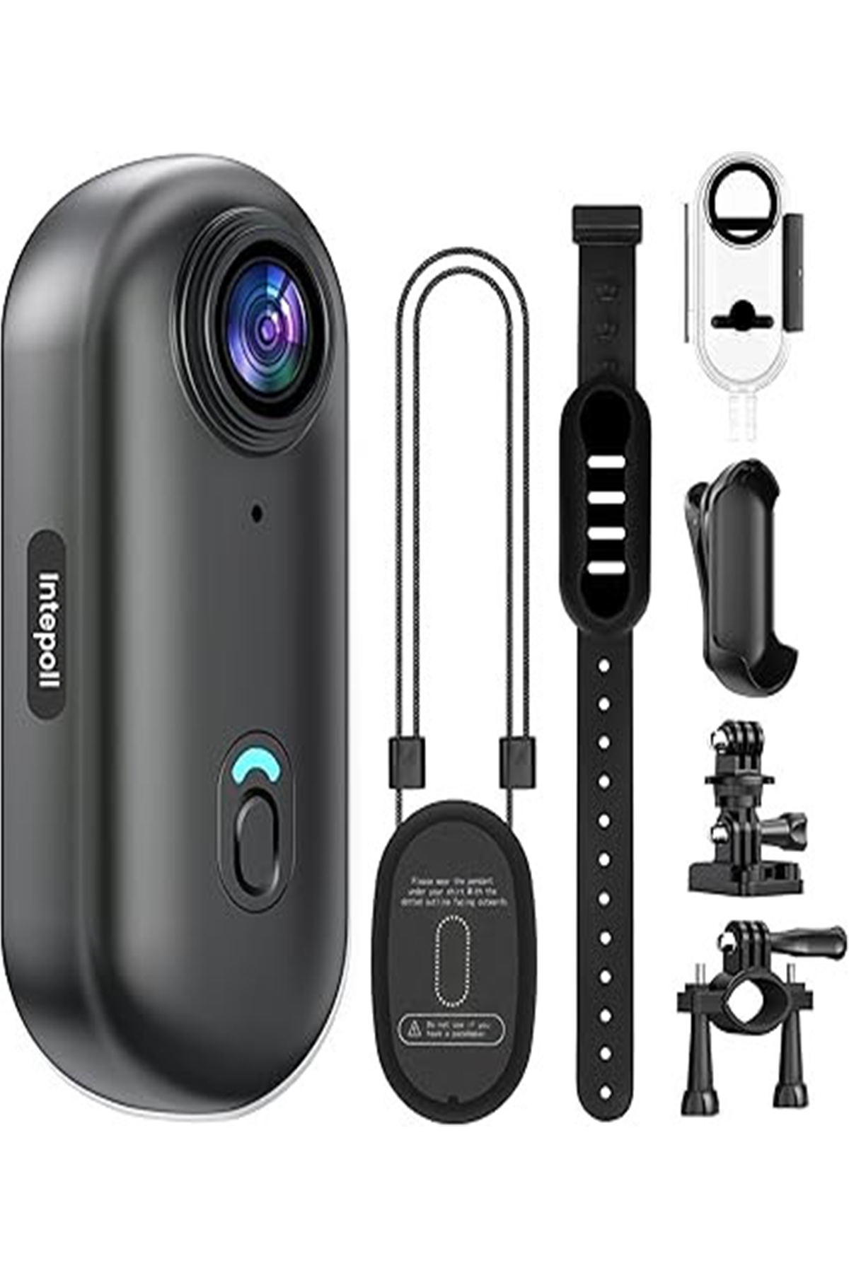 Mini WIFI Aksiyon Kamerası 1080P Taşınabilir Vücut Kamerası Giyilebilir Video Kaydedici IPX7 Su Geçirmez