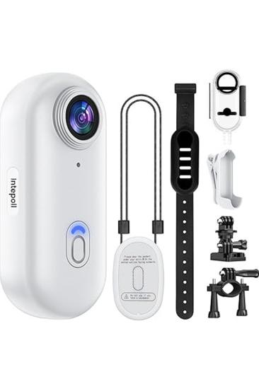 Mini WIFI Aksiyon Kamerası 1080P Taşınabilir Vücut Kamerası Giyilebilir Video Kaydedici IPX7 Su Geçirmez