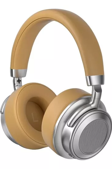 Metal Kulak Üstü Kablosuz Bluetooth Kulaklık Hybrid Anc Type-C Hızlı Şarj Bluetooth 6.0