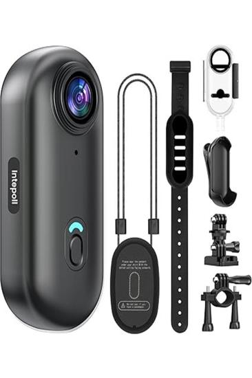 Mini WIFI Aksiyon Kamerası 1080P Taşınabilir Vücut Kamerası Giyilebilir Video Kaydedici IPX7 Su Geçirmez