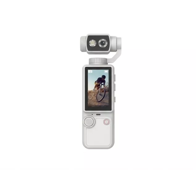 Q8 4K Ultra HD Taşınabilir Vlog Spor Ve Aksiyon Kamerası 2.0’’ Döndürülebilir IPS Ekran Beyaz